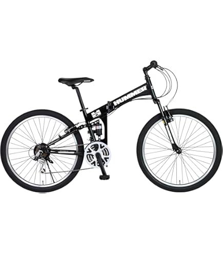 ハマー マウンテンバイク フルサスペンション Amazon | HUMMER(ハマー) フルサスペンション DH2618-E Wブラック